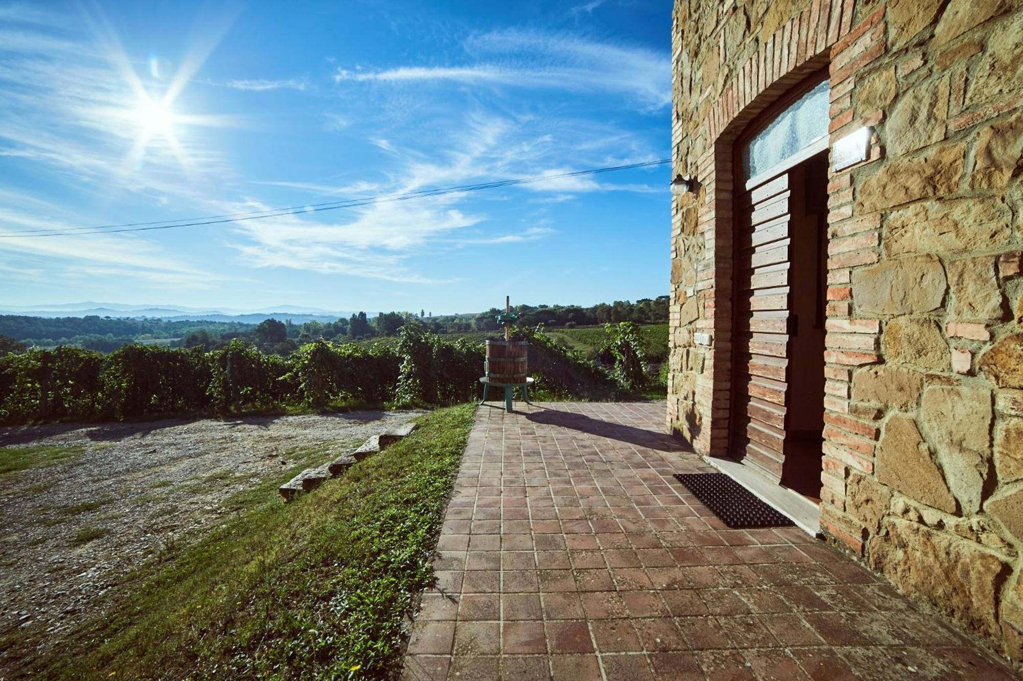 Agriturismo Palazzo Bandino - Wine Cellar, On Reservation Restaurant And Spa Chianciano Terme Eksteriør bilde